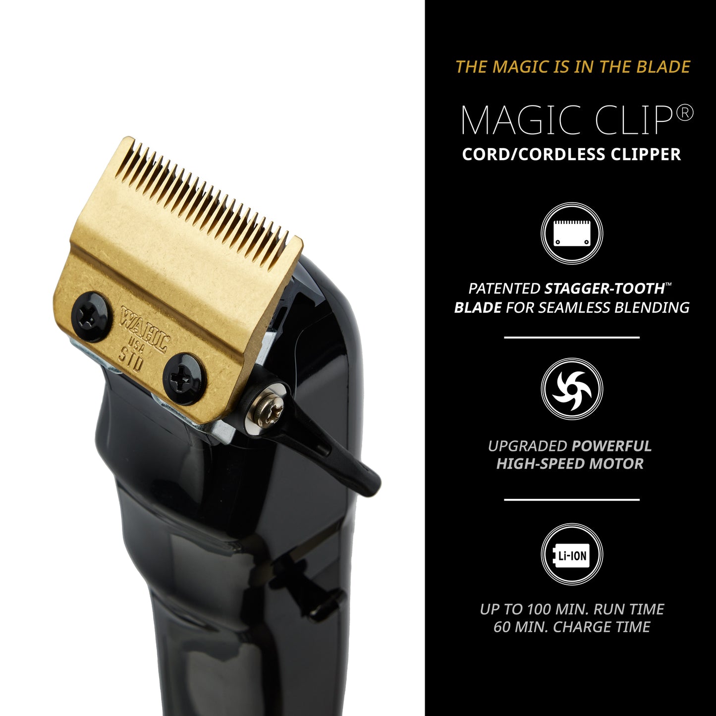 Magic Clip™ Black Cordless - 5 Star Series