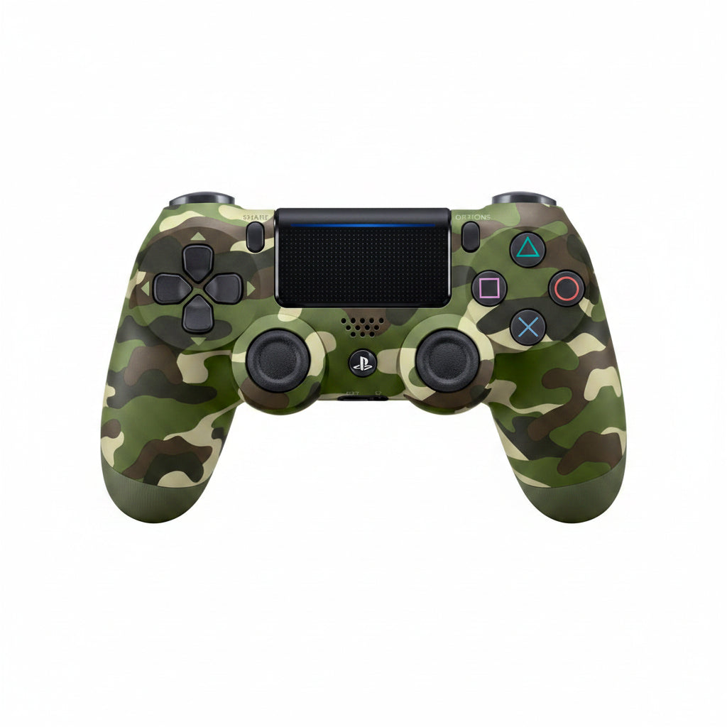 PS4 DUAL SHOCK 4 CONTROLLER GREEN CAMOUFLAGE