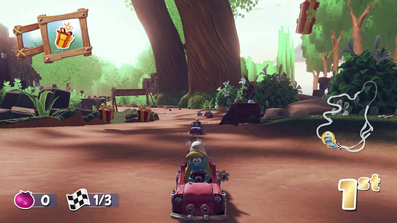 PS5 GAME SMURFS KART