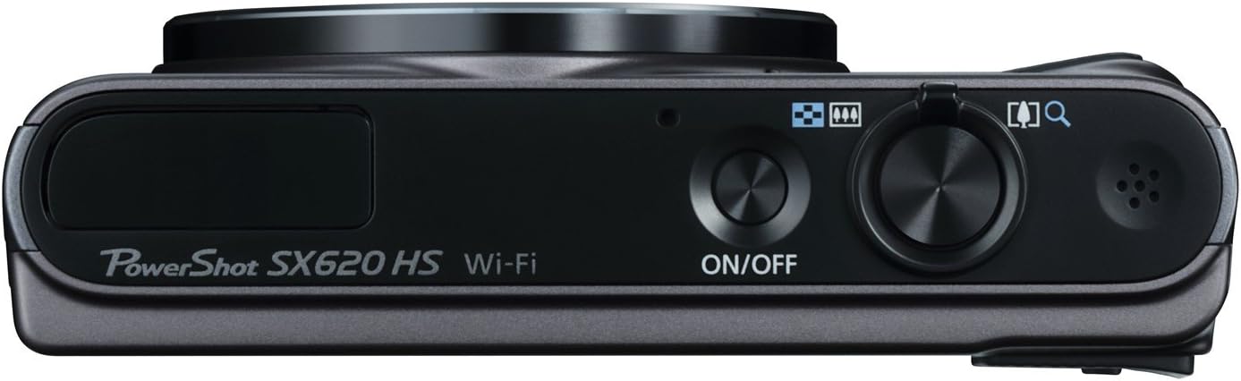 Canon PowerShot SX620 HS Digital Camera - Black