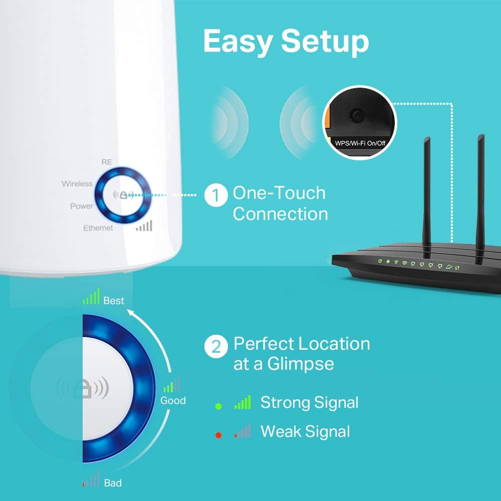 TP-LINK WIFI RANGE EXTENDER N300 TL-WA850RE