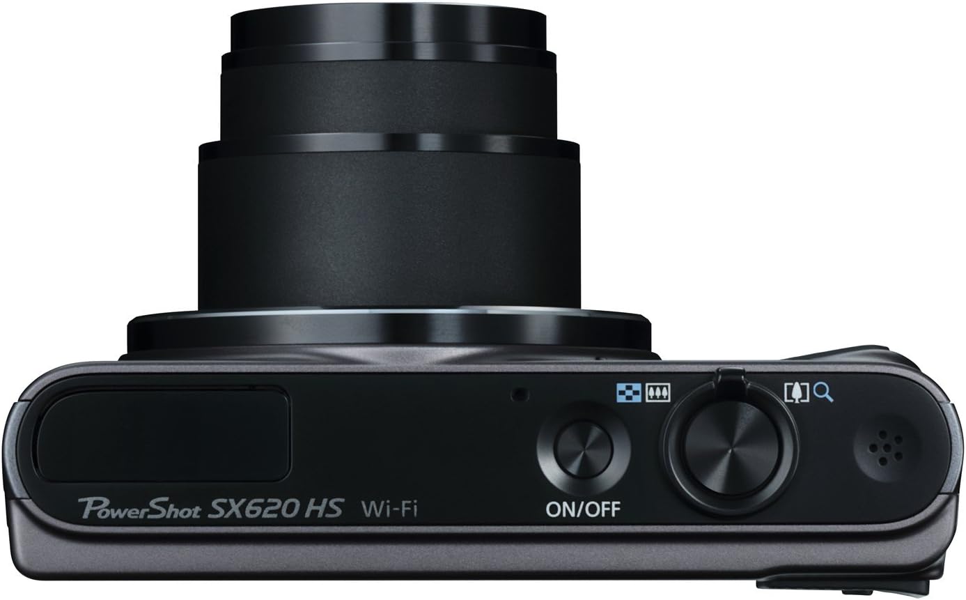 Canon PowerShot SX620 HS Digital Camera - Black