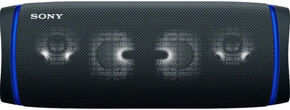 Sony SRS-XB43 EXTRA BASS Wireless Bluetooth Outdoor Speaker with 24-Hour Battery Life, IP67 Waterproof, USB-C Charging, Party Lights, Speakerphone - Black