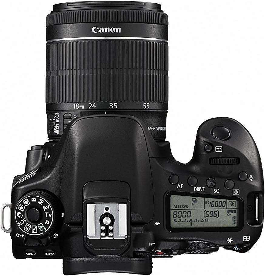 CANON DSLR EOS 80D (W) EF-S 18-55 IS STM