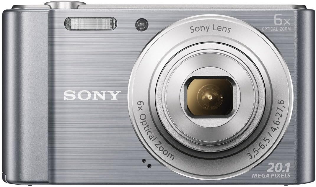 Sony Cyber-Shot DSCW810 20.1MP Digital Camera BLACK/SILVER