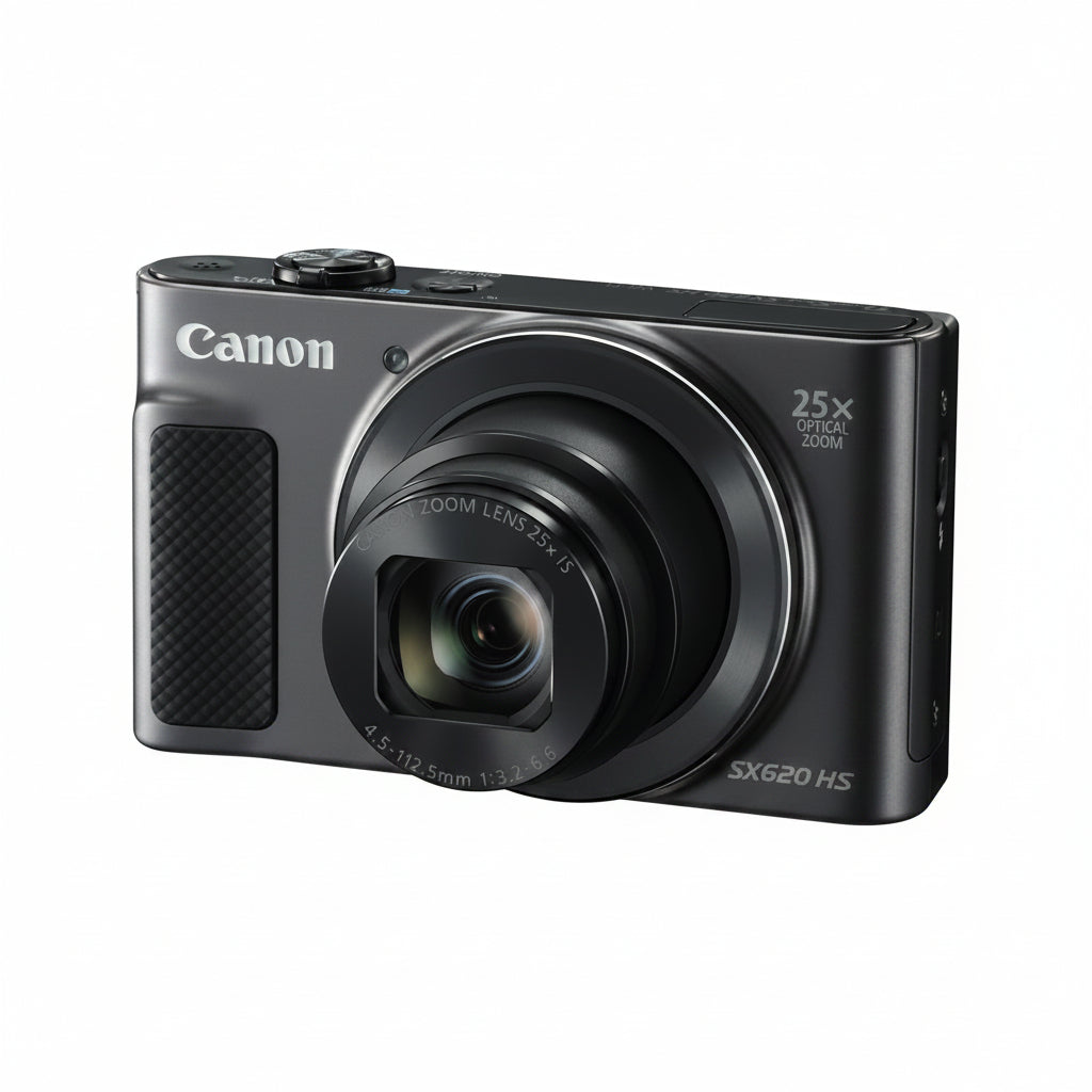 Canon PowerShot SX620 HS Digital Camera - Black