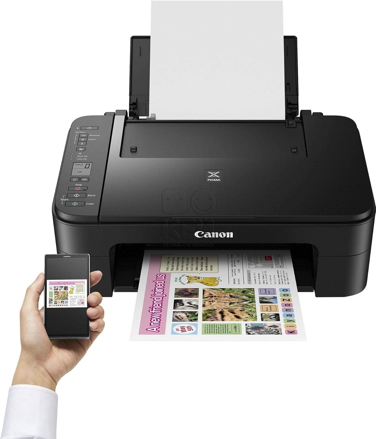Canon TS3140 Inkjet Multifunction Printer, Scanner & Copier