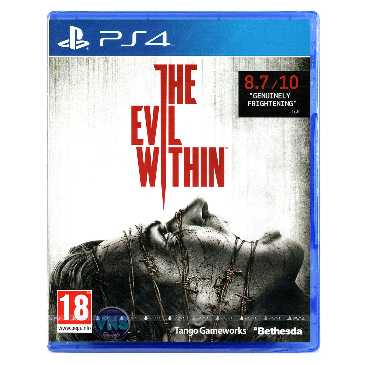 PS4 GAME EVIL WITHIN