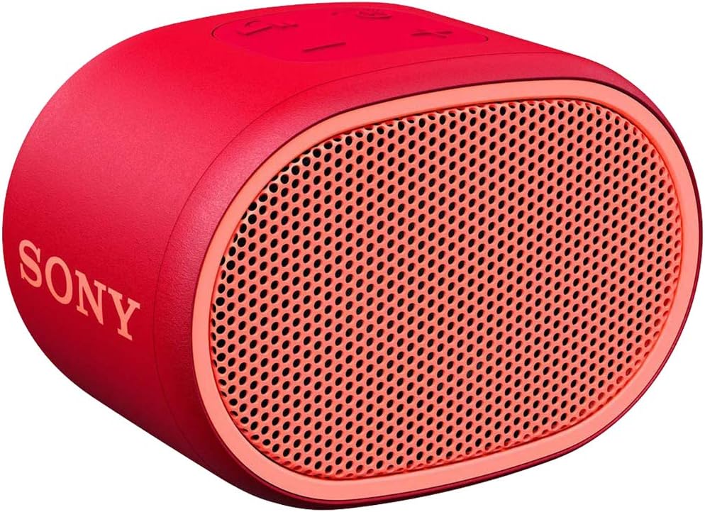 Sony SRS-XB01 Compact Portable Bluetooth Speaker: Loud Portable Party Speaker - Built in Mic for Phone Calls Bluetooth Speakers BLACK,BLUE AND RED