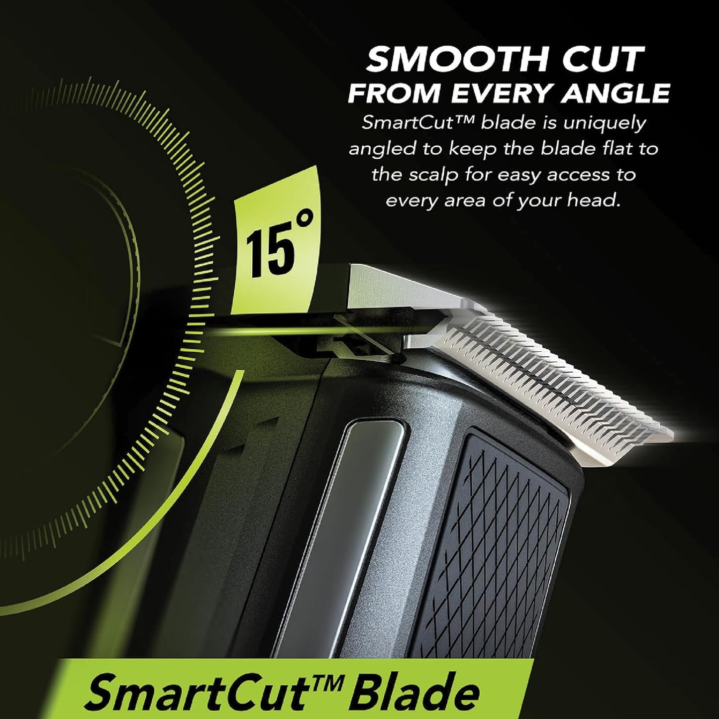 Wahl Self-Clip 360™ Hair Clipper for Men, DUALGRIP360™ Design, 10 Guide Combs, 150-Minute Runtime, USB Charging