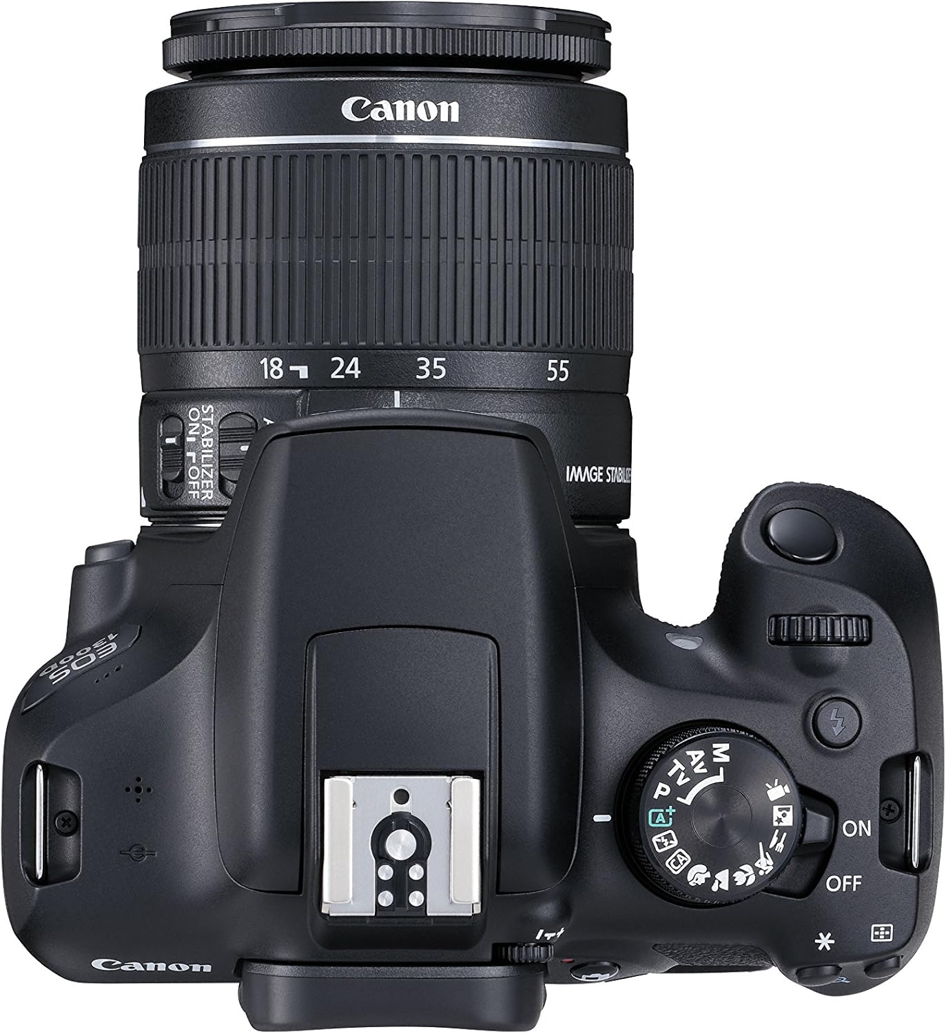 Canon EOS 1300D EF-S 18-55mm 18.7MP CMOS 5184 x 3456 Pixels (Black)