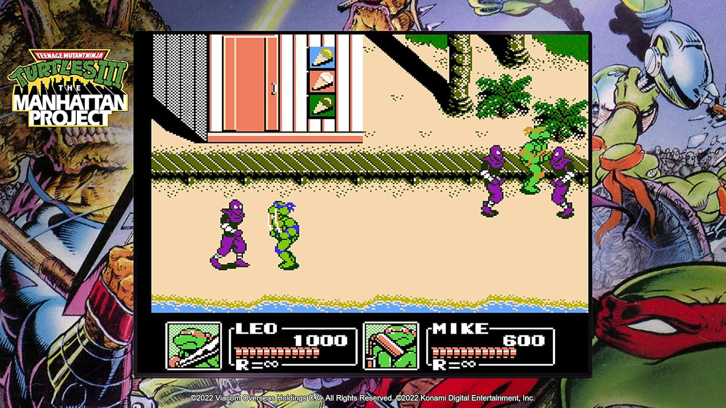 PS5 GAME TEENAGE MUTANT NINJA TURTLES COWABUNGA COLLECTION