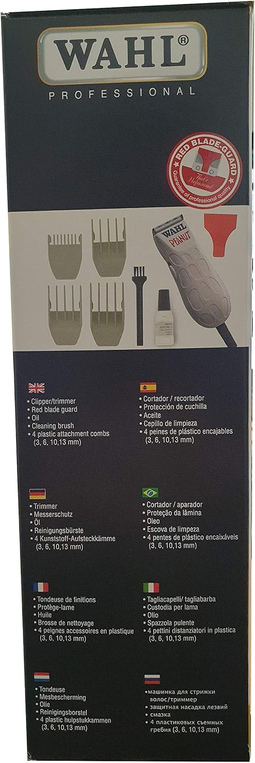 Wahl Classic Series Peanut Professional Corded Trimmer (White)