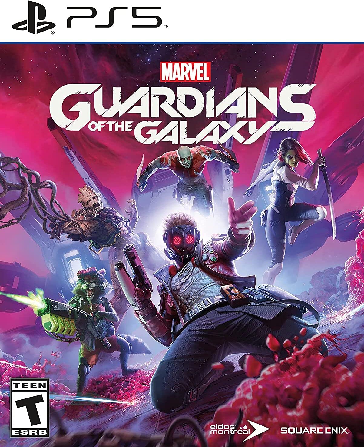 PS5 GAME MARVEL GUARDIAN OF THE GALAXY