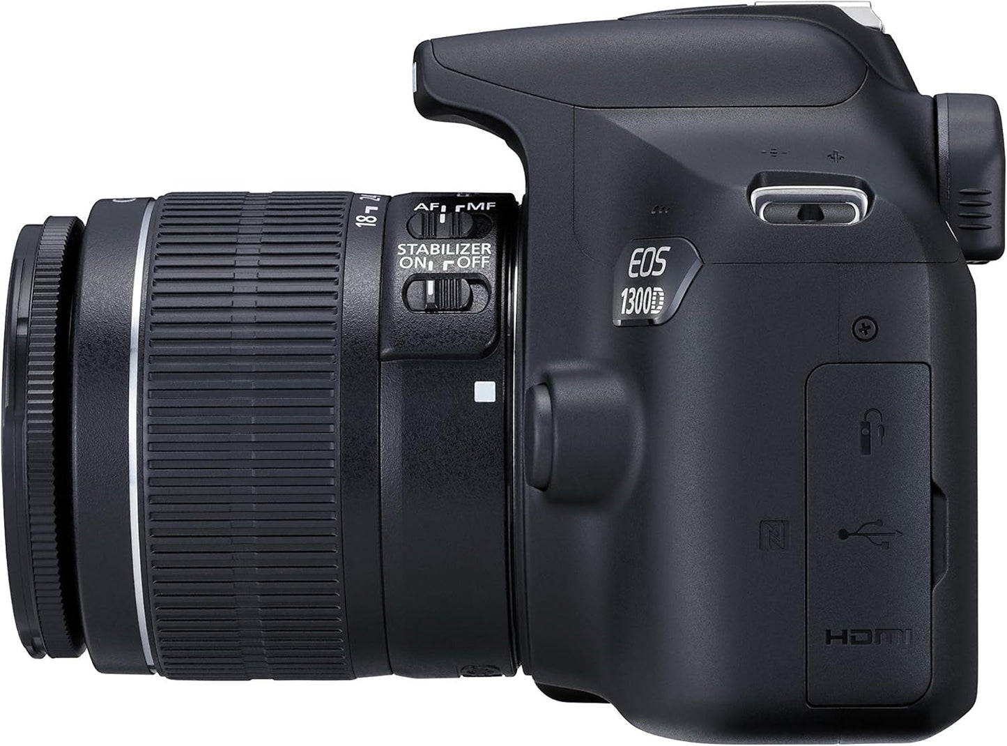 Canon EOS 1300D EF-S 18-55mm 18.7MP CMOS 5184 x 3456 Pixels (Black)