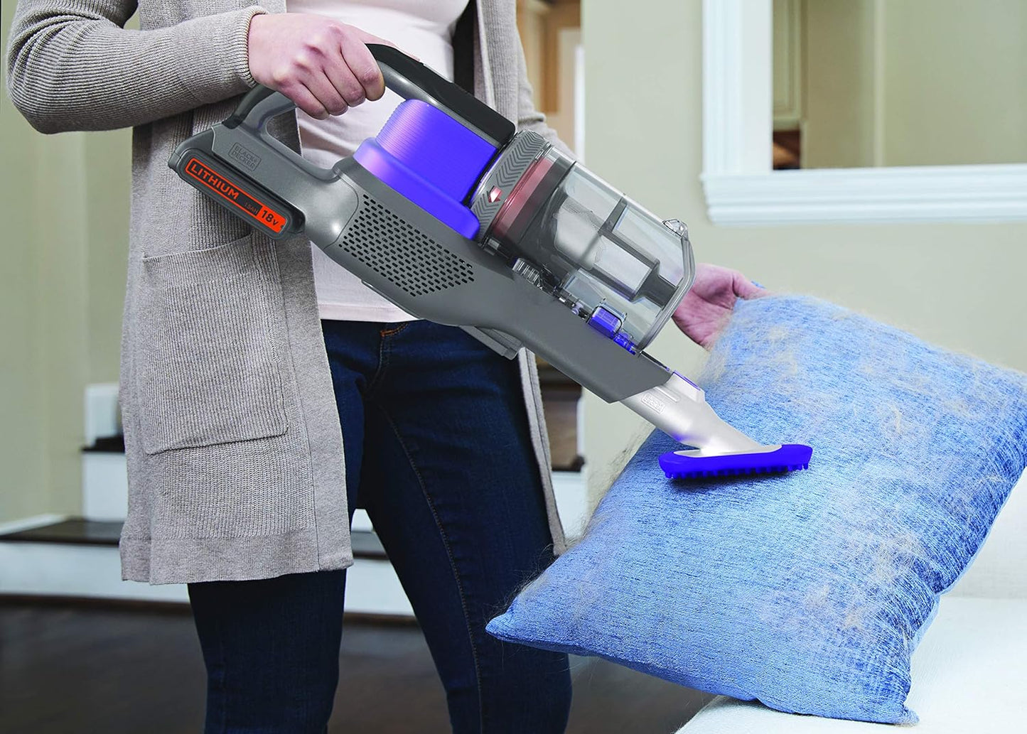 B&D 18V PSERIES PET VAC 1A CHG 1AH LIION BDPSE1815P-QW