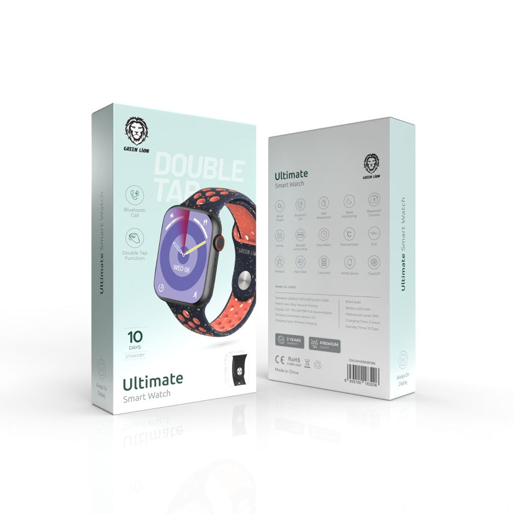 GREEN ULTIMATE SMART WATCH SILVER GNUM49BKCKSL