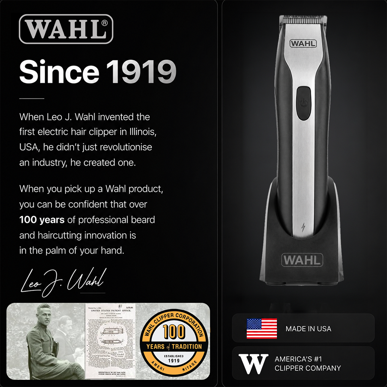 WAHL Lithium Ion OptimUS Grooming Kit, Lithium Ion Rechargeable Trimmer, Foil Shaver And Detailer For Multi Grooming Needs, 4 Comb Attachments For Different Beard Lengths, 3 Hours Run Time,