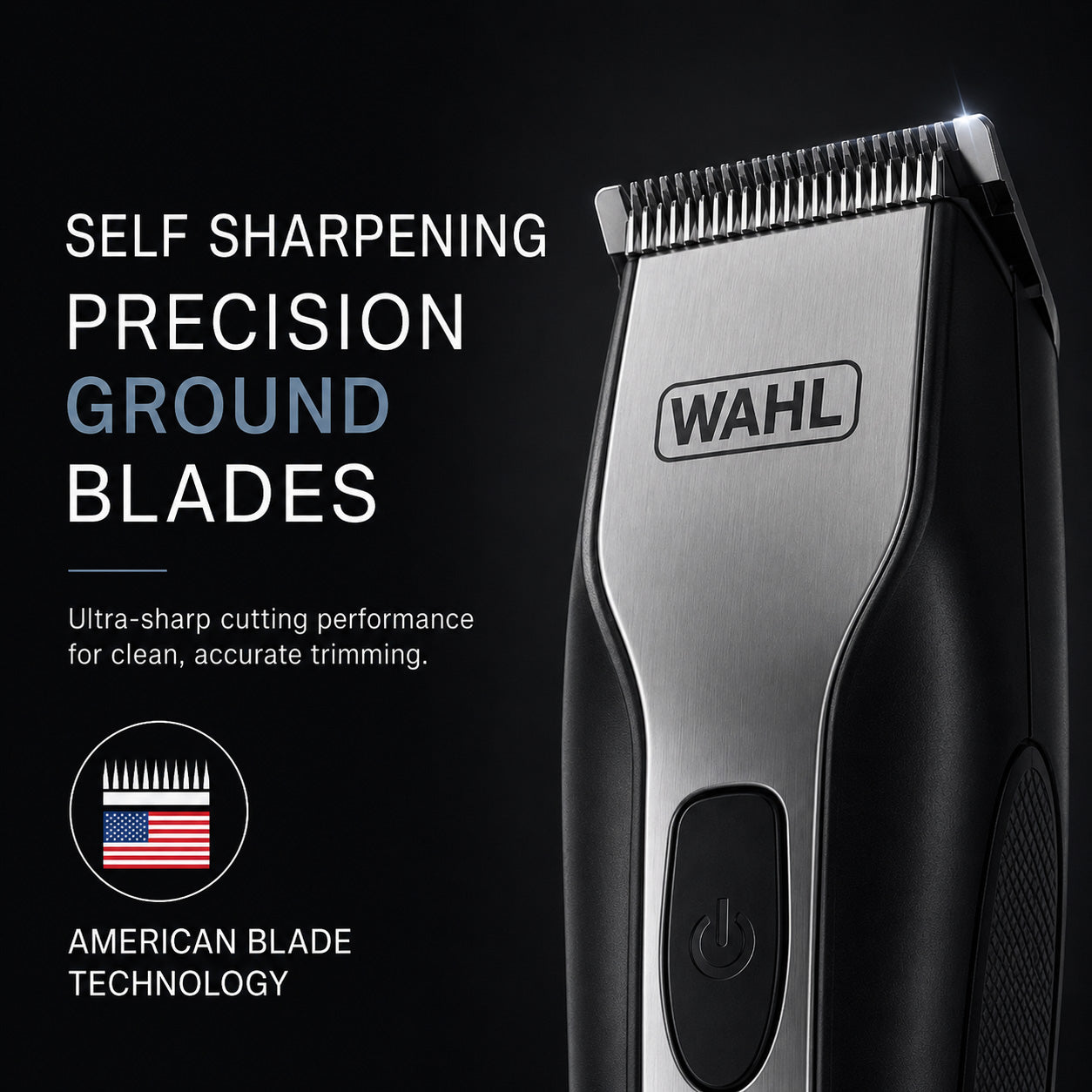 WAHL Lithium Ion OptimUS Grooming Kit, Lithium Ion Rechargeable Trimmer, Foil Shaver And Detailer For Multi Grooming Needs, 4 Comb Attachments For Different Beard Lengths, 3 Hours Run Time,