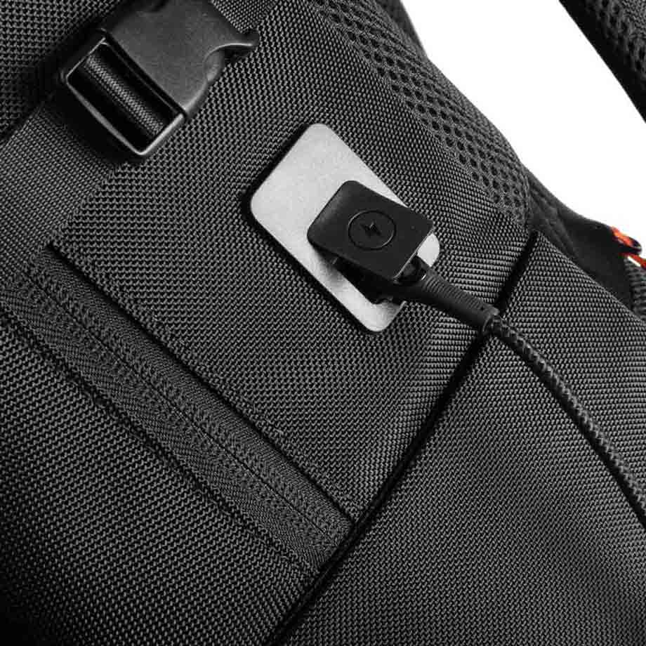 Porodo Gaming PU Laptop Backpack With USB-C Port and PS5 Compartment - Black PDX534