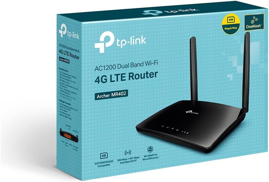 TP-LINK DUAL BAND WIFI ROUTER ARCHER MR402