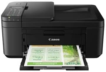 Canon PIXMA TR4640 Wireless Colour All-in-One Inkjet Photo Printer, Black, Smart, compact, easy-to-use: the perfect all-rounder for those working from home