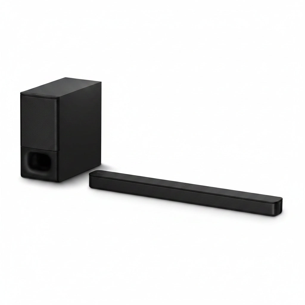 Sony HT-S350 Soundbar with Wireless Subwoofer: S350 2.1ch Sound Bar and Powerful Subwoofer - Home Theater Surround Sound Speaker System for TV
