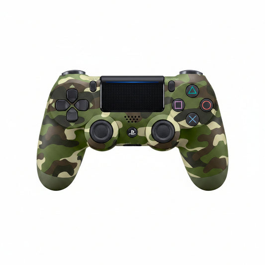 PS4 DUAL SHOCK 4 CONTROLLER GREEN CAMOUFLAGE