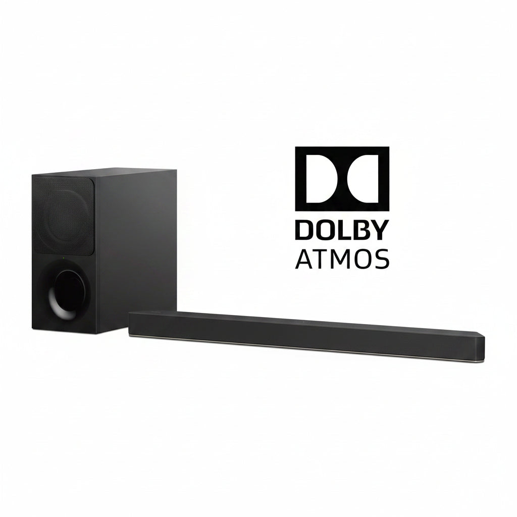 Sony HT-X9000F Soundbar with Wireless Subwoofer: X9000F 2.1ch Dolby Atmos Sound Bar and Subwoofer - Home Theater Surround Sound Speaker System for TV - Bluetooth and HDMI Arc Compatible Bar