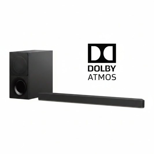 Sony HT-X9000F Soundbar with Wireless Subwoofer: X9000F 2.1ch Dolby Atmos Sound Bar and Subwoofer - Home Theater Surround Sound Speaker System for TV - Bluetooth and HDMI Arc Compatible Bar