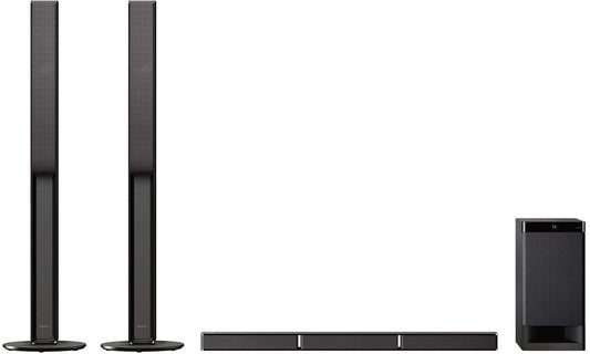 Sony HT-RT40 Real 5.1ch Dolby Audio Soundbar for TV with Tall boy Rear Speaker & Subwoofer, 5.1ch Home Theatre System