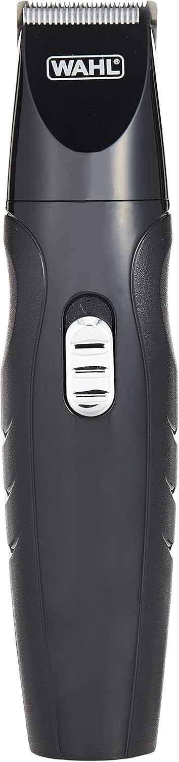 WAHL Easy Trim Rechargeable Beard Trimmer with 10 Cutting Lengths, Cordless Trimmer for Men, Precision blades multipurpose trimmer, Ergonomic Design, and Premium Accessories, Black