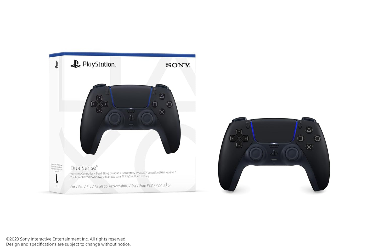 PlayStation DualSense Wireless Controller Black