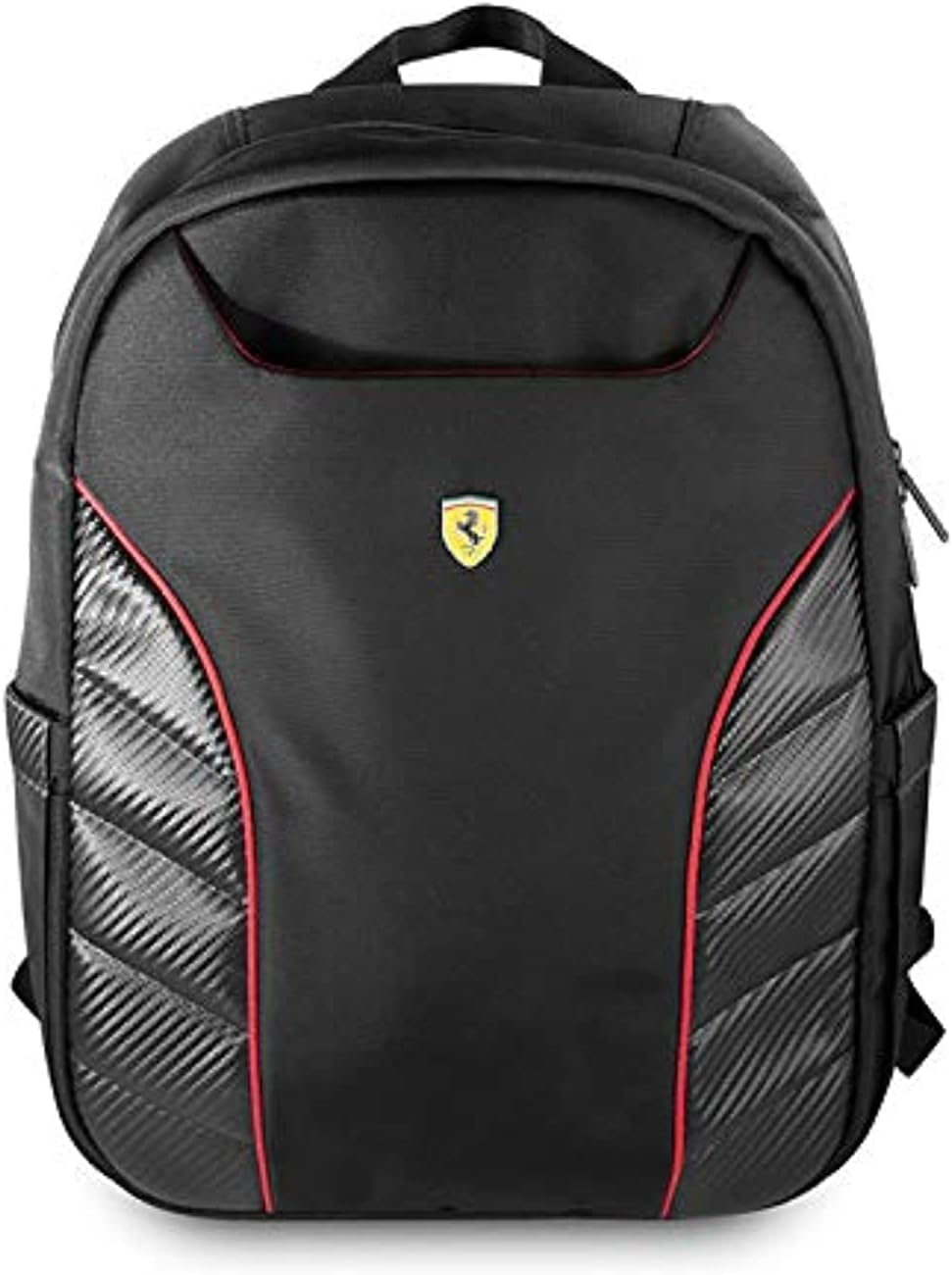 Ferrari FESRBBPSIC15BK Scuderia New Simple Version Backpack - 15 Inches, Black