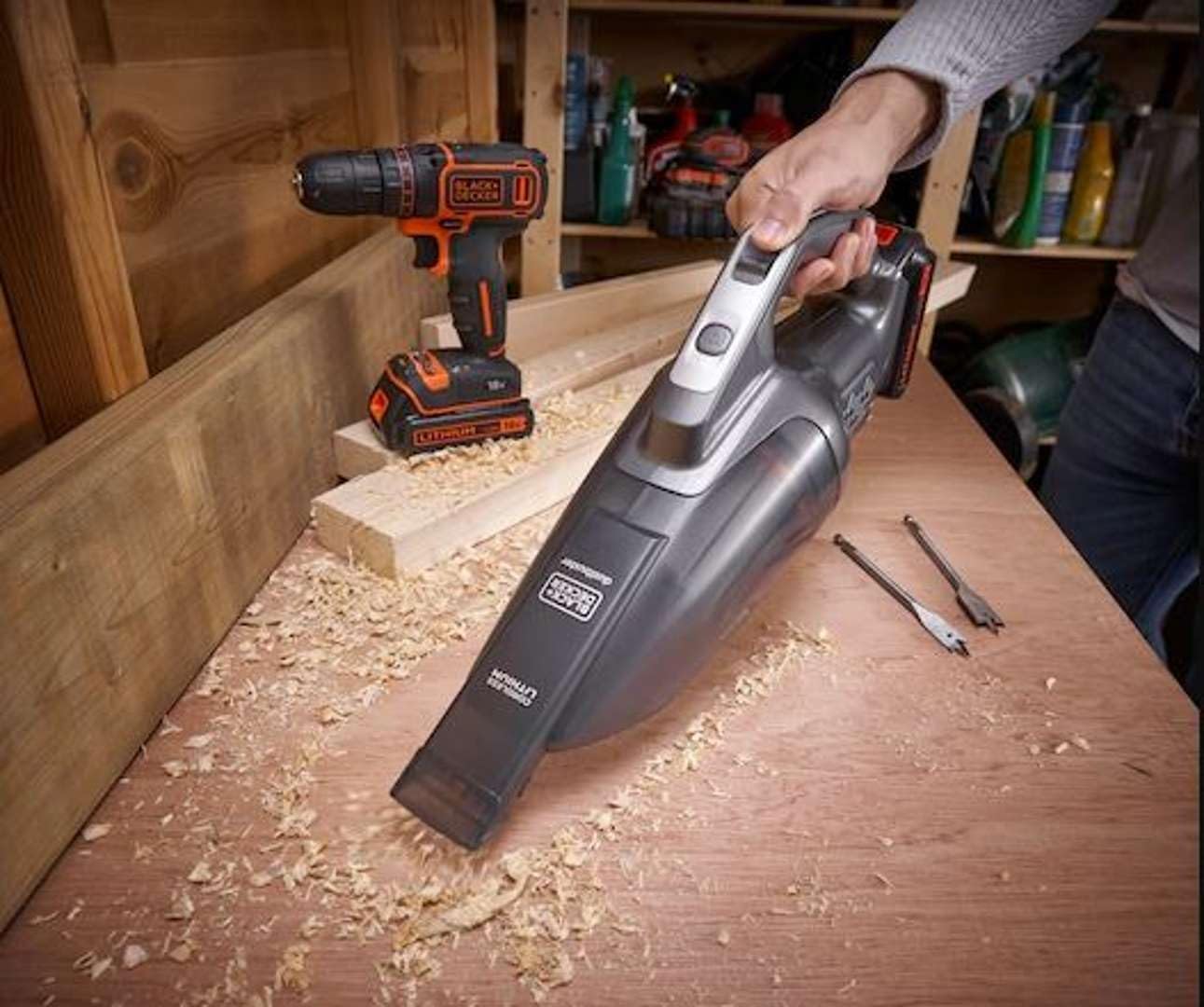 Black and Decker 18V REMOVABLE BATTERY DUSTBUSTER BCHV001C1-GB