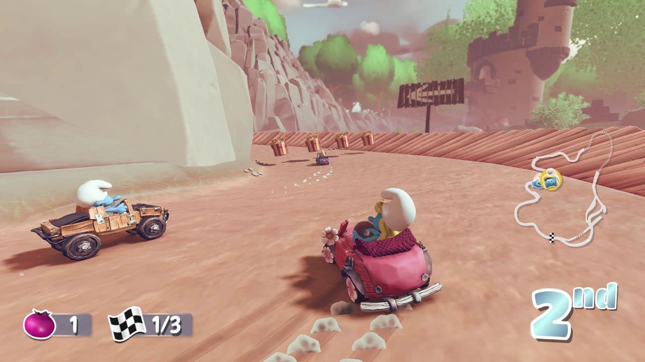 PS5 GAME SMURFS KART