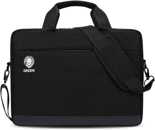 Green Lion Pulito Shockproof Laptop Bag 15.6" - Black