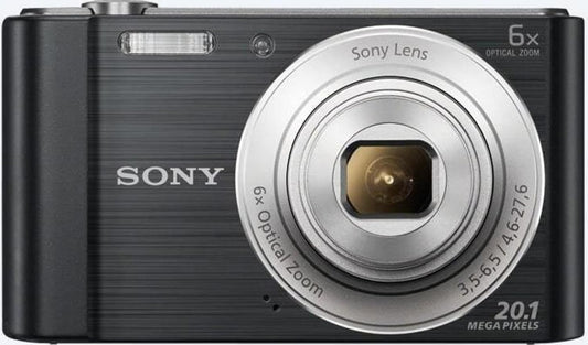 Sony Cyber-Shot DSCW810 20.1MP Digital Camera BLACK/SILVER