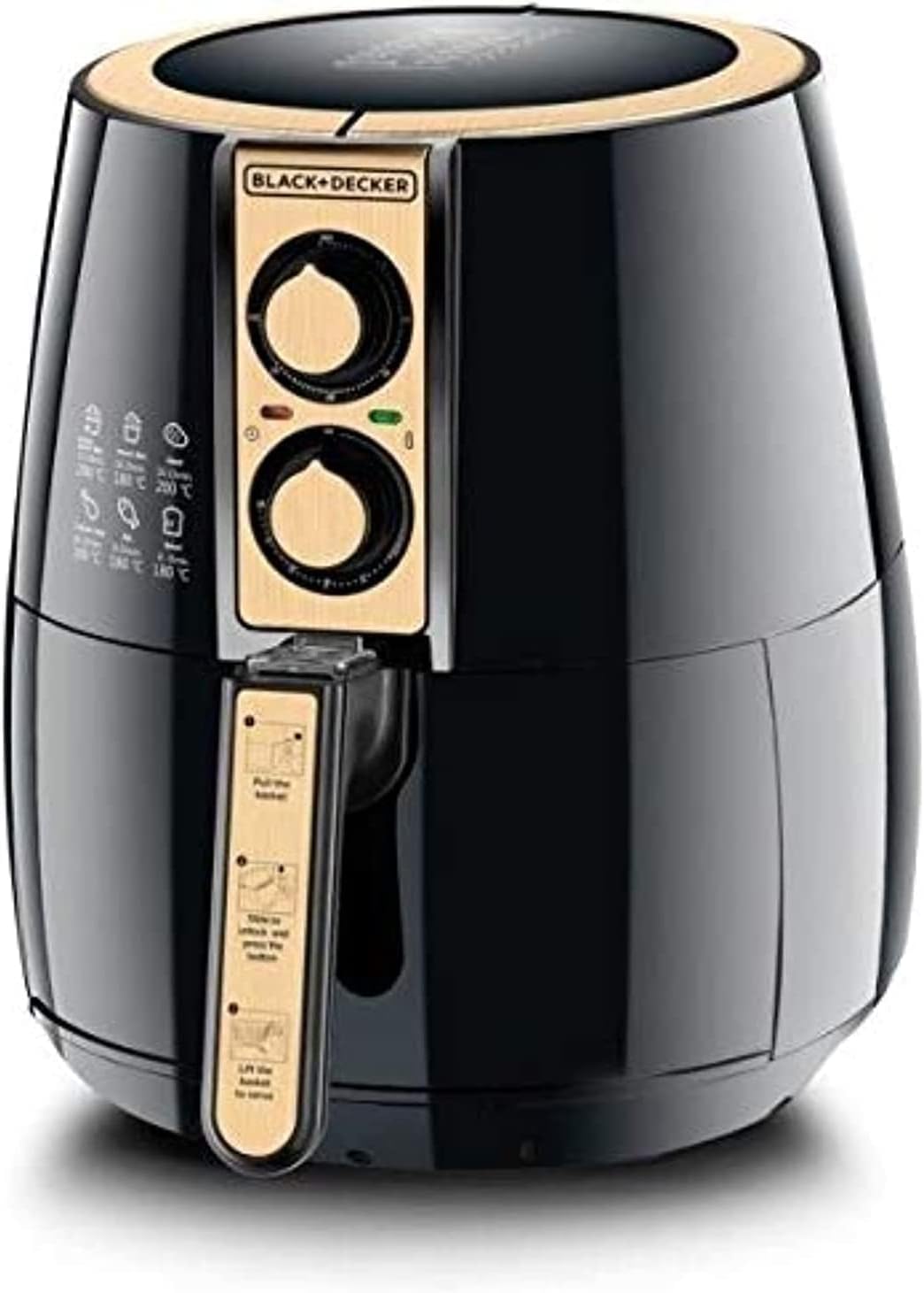 BLACK AND DECKER  4L/1.2 KG MANUAL AEROFRY  AF300-B5