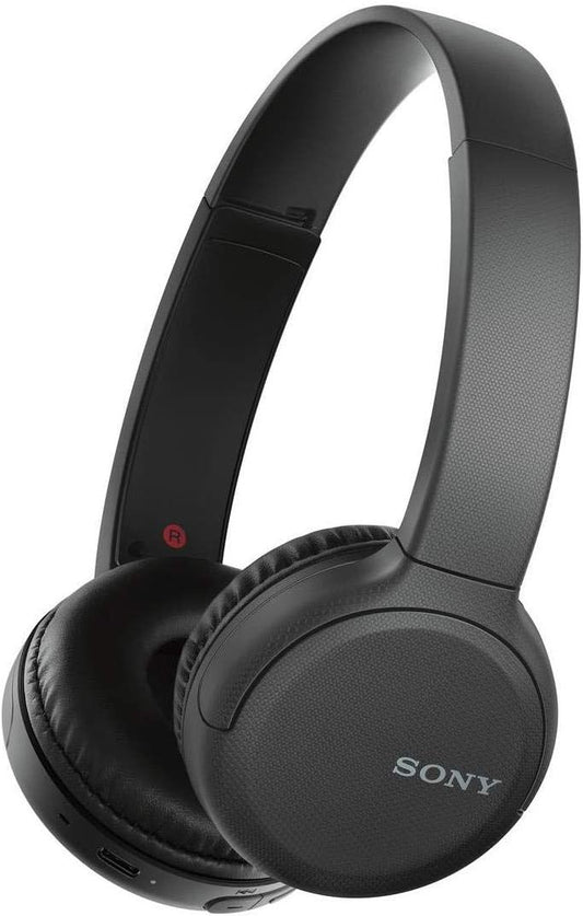 Sony Wireless Headphones WH-CH510: Wireless Bluetooth On-Ear Headset with Mic for Phone-Call, Black AND Blue