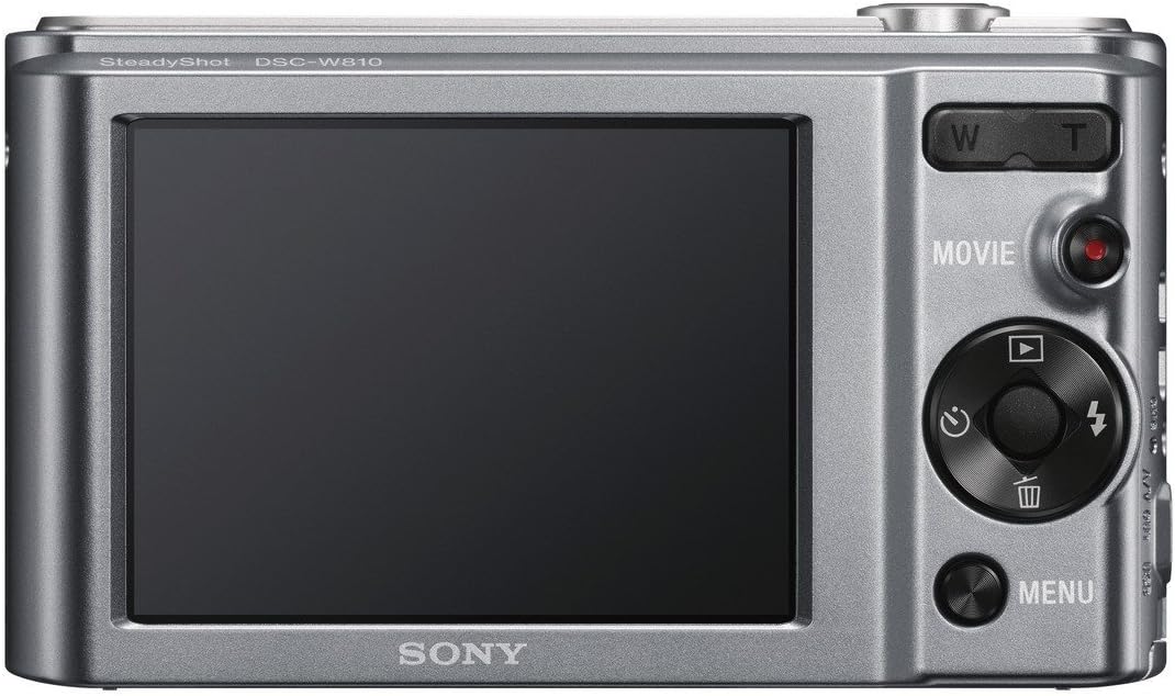 Sony Cyber-Shot DSCW810 20.1MP Digital Camera BLACK/SILVER