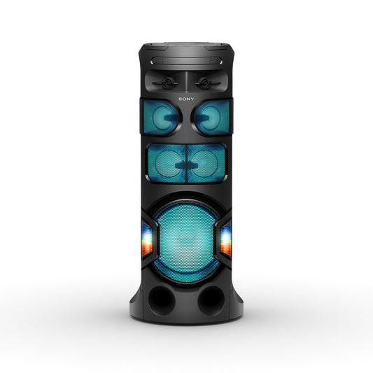 Sony MHC-V81D High Power Portable Party Music System with 360 Degree Sound and Light (Black)