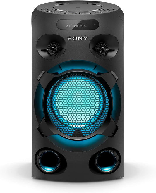Sony MHC-V02 Home Audio Portable Party Speaker with Bluetooth, Karaoke and Jet Bass Booster