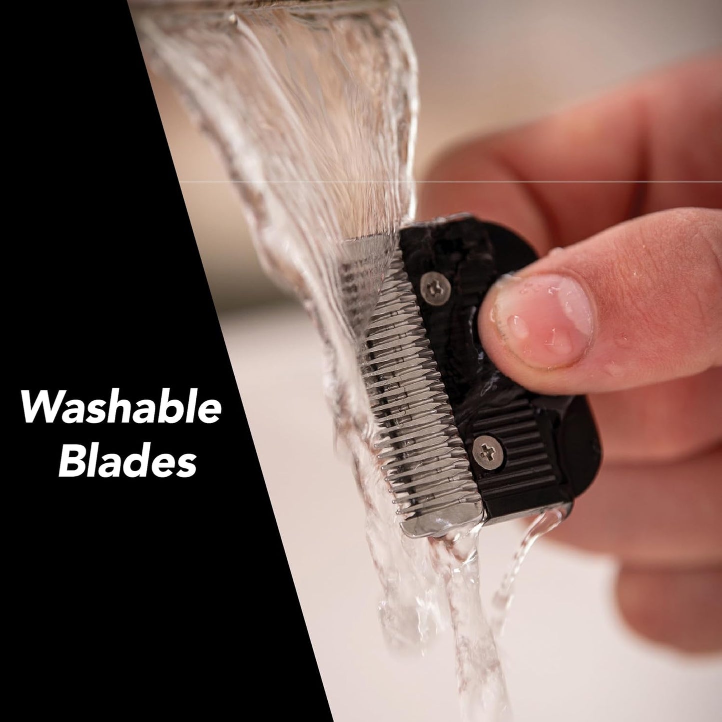 Wahl Self-Clip 360™ Hair Clipper for Men, DUALGRIP360™ Design, 10 Guide Combs, 150-Minute Runtime, USB Charging