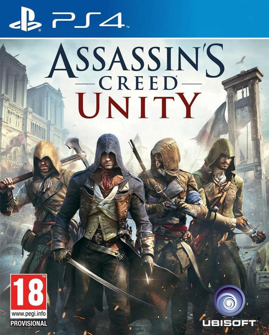 PS4 GAME ASSASSINS CREED UNITY