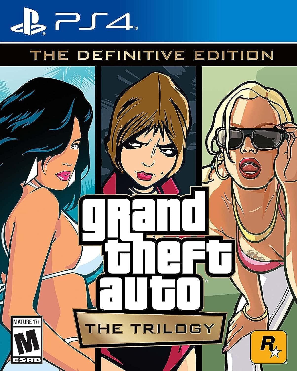 PS4 GAME GRAND THEFT AUTO TRILOGY