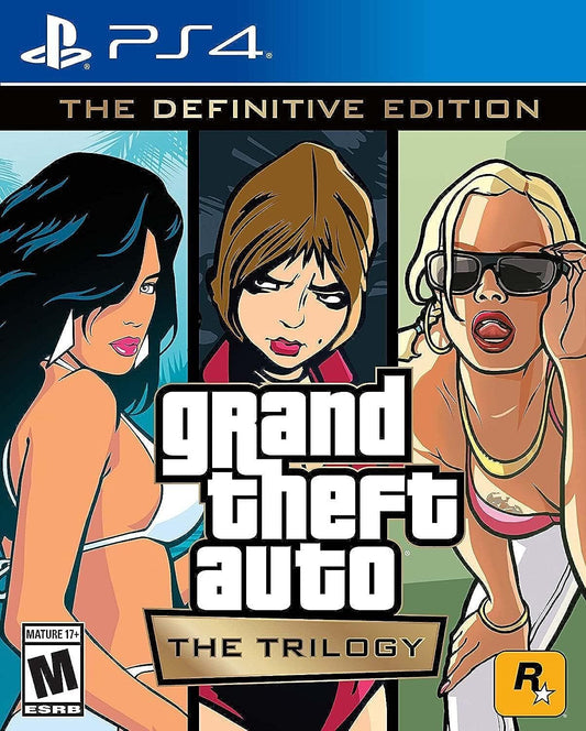 PS4 GAME GRAND THEFT AUTO TRILOGY