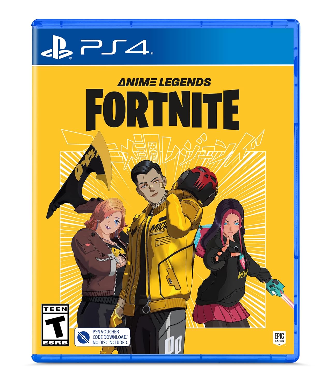 PS4 GAME FORTNITE ANIME LEGENDS
