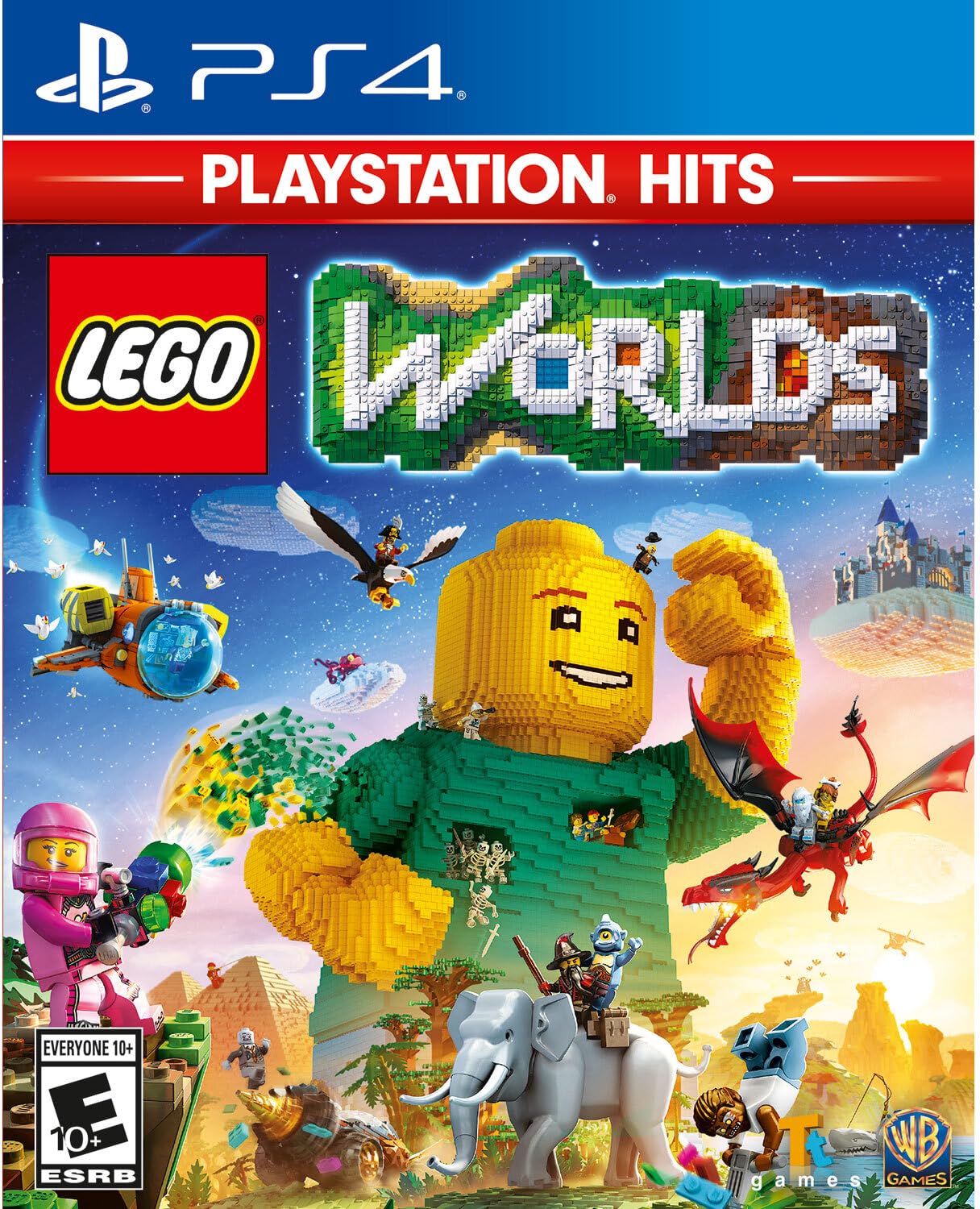PS4 GAME LEGO WORLDS
