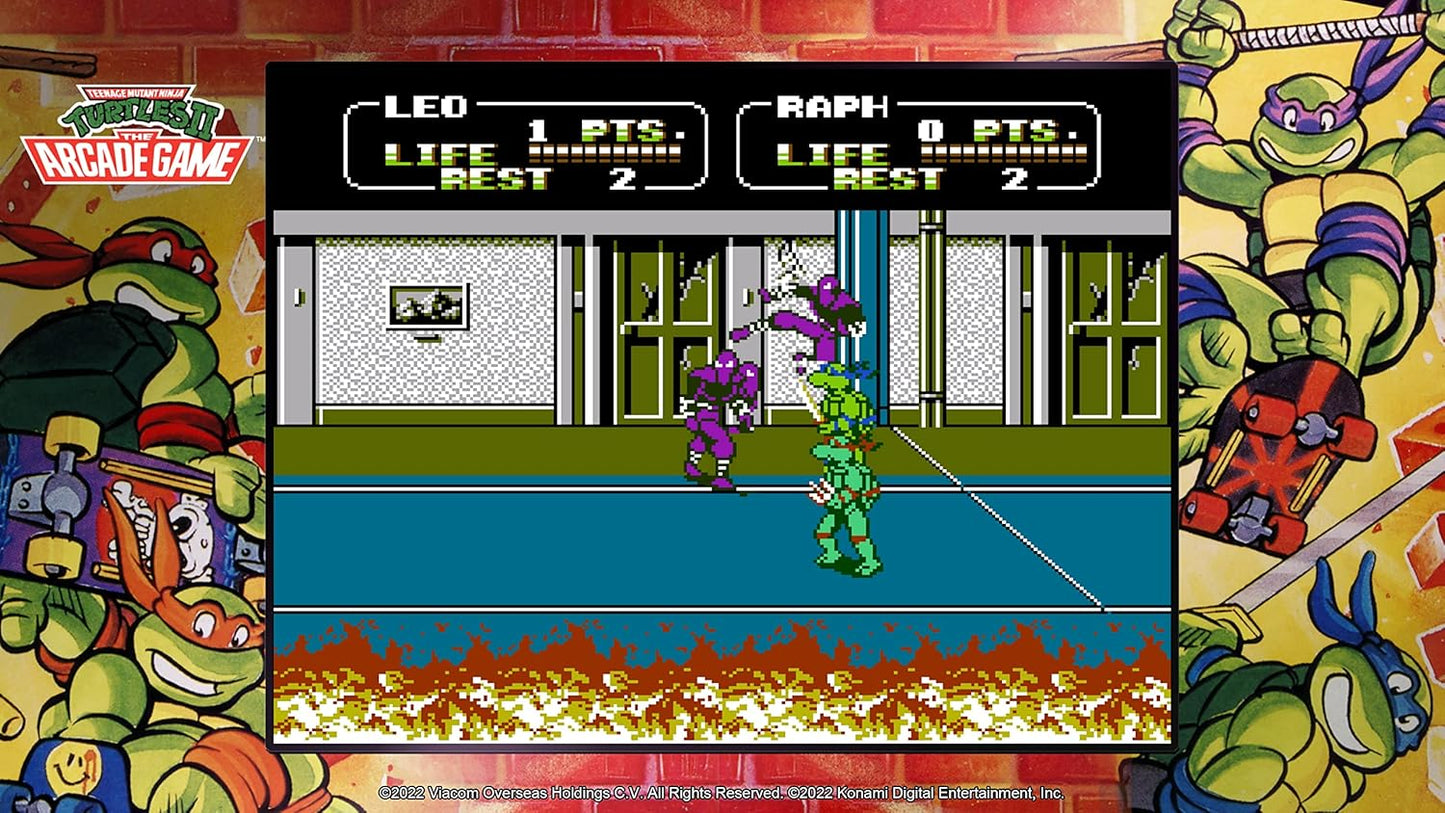 PS5 GAME TEENAGE MUTANT NINJA TURTLES COWABUNGA COLLECTION